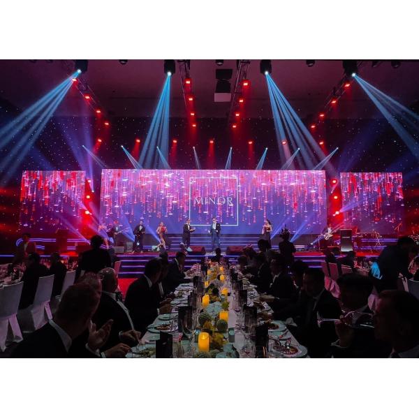 P6 Waterproof Outdoor Advertising LED Full Color Video Screen IP65 SMD3535 For