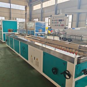 Buy cheap Customized UPVC Door Frame Line with Computerized and SJSZ 55/120 Twin Conical Screw Extruder from wholesalers
