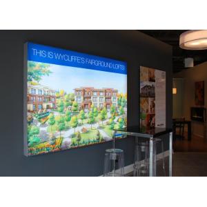 Buy cheap Durable Advertising SEG Lightbox Heat Transfer Printing Energy Saving from wholesalers