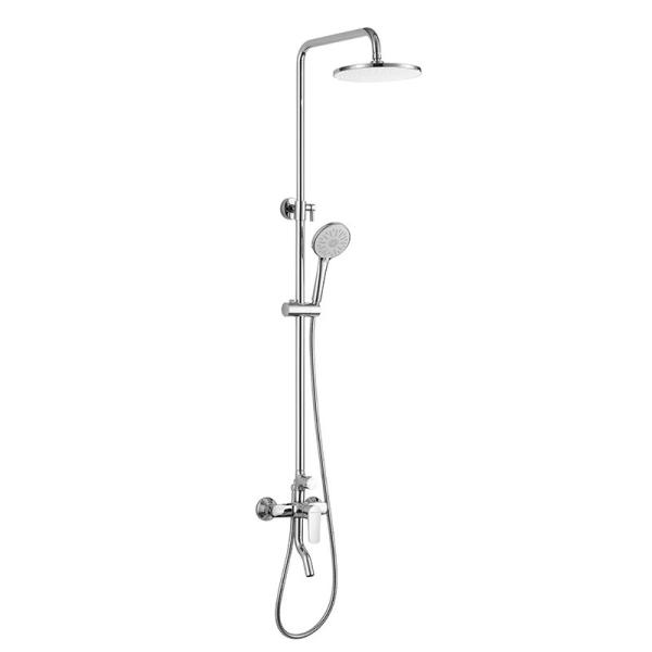 Buy cheap Brass Bathroom Hand Shower Set With Slide Bar 3 Function from wholesalers