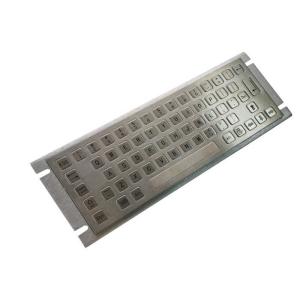 Buy cheap 0.45mm Flat Key Portable Mechanical Keyboard , Rear Panel Mount Keyboard from wholesalers