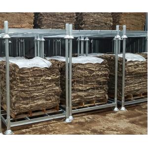 Buy cheap Heavy Duty Galvanized Stacking Steel Post Pallet Racking with Posts from wholesalers