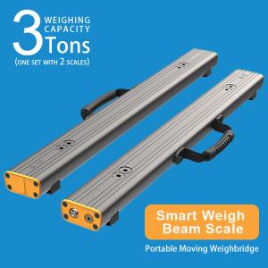 Portable Pallet Beam Scale Alumnium Alloy Warehouse Weighing 3tons