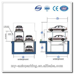 Buy cheap -1+1, -2+1, -3+1 Pit Design Car Parking Lift Made in China from wholesalers