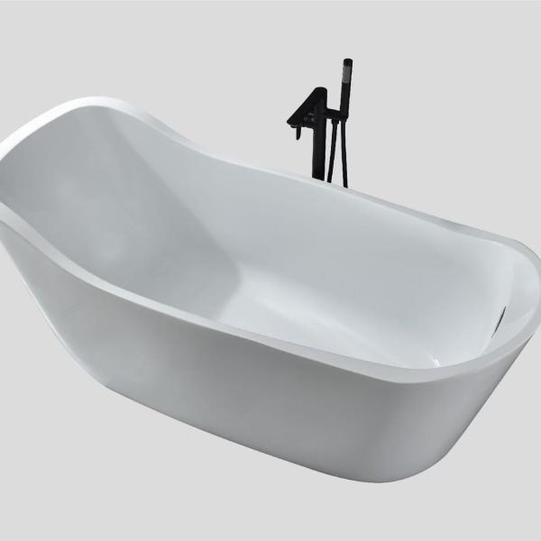 Buy cheap Soaking Freestanding Acrylic Bathtub With Fitting Instructions from wholesalers