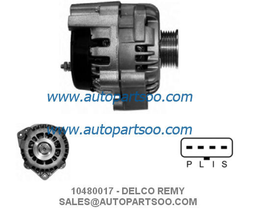 10480017 10480072 - DELCO REMY Alternator 12V 105A Alternadores