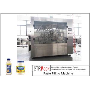 Buy cheap Customized Mayonnaise / Ketchup Filling Machine , High Viscosity Piston Filler from wholesalers