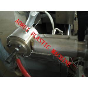 Full Automatic Plastic Pipe Extruder , Single Wall Corrugated Pipe Extruder