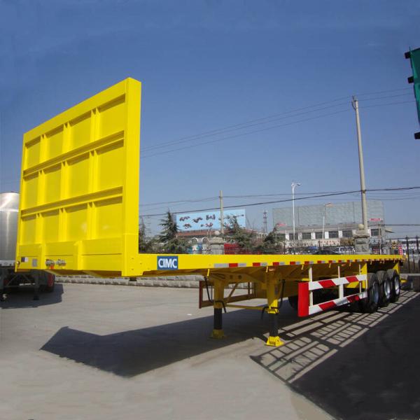 Buy cheap Shipping Container Steel Cargo 50ton Side Wall Semi Trailer from wholesalers