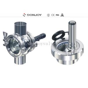 Buy cheap Sus304 Sanitary Sight Glass With Ac110v Light Zero Dead Angle from wholesalers