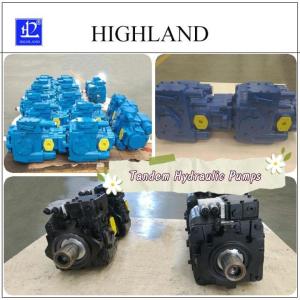 Buy cheap High Efficiency And Pressure Tandem Hydraulic Pumps For Mobile Equipment from wholesalers