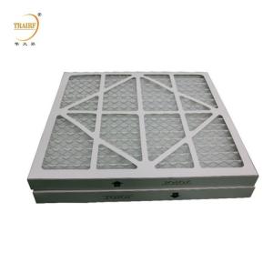 Buy cheap G3 G4 HVAC Pre Filter Merv 8/11/13/14 Paper Frame Pleated Air Filter for Air Conditioning System from wholesalers