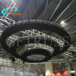 Buy cheap Customized aluminum rotating lighting truss round speaker truss from wholesalers