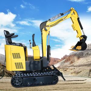 Buy cheap 1 Ton Electric Mini Excavators Crawler Small Digger Support Customized Hydraulic Excavator Machine from wholesalers