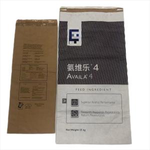 Industrial Kraft Paper Sacks in White Or Brown for Packaging powders and