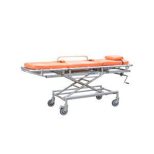 Buy cheap Non Magnetic Adjustable Hegiht MRI Safe Stretcher With Wheels from wholesalers