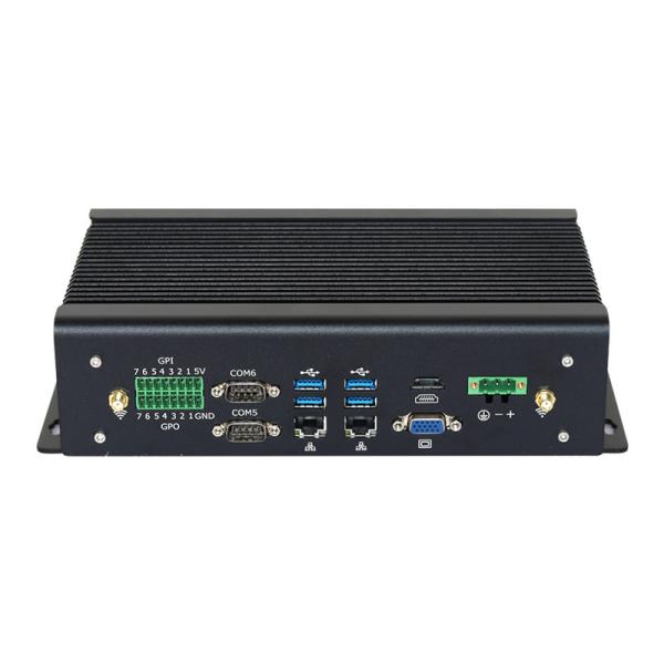 Quality Intel Core I7 Industrial Fanless PC 1165G7 Mini PC With Dual Ethernet Hexa COM for sale