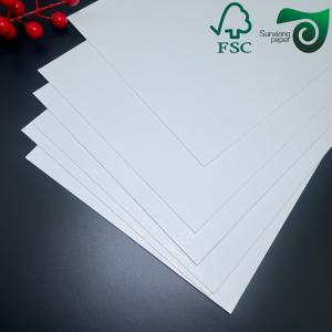 Buy cheap FSC 120g C1S  Coated One Side Gloss Paper  68cm 110cm Roll Width from wholesalers
