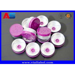 Buy cheap Customizable 20mm Aluminum-Plastic Vial Caps Multi-Color Eco-Friendly Full-Tear and Partial-Tear Options from wholesalers