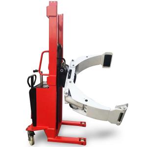 KAD Hot sale 180 degree reel stacker lifter semi electric stacker with paper