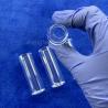 Buy cheap Factory Custom High Temperature And Corrosion Resistant Quartz Pipe End Perforated Sealing from wholesalers