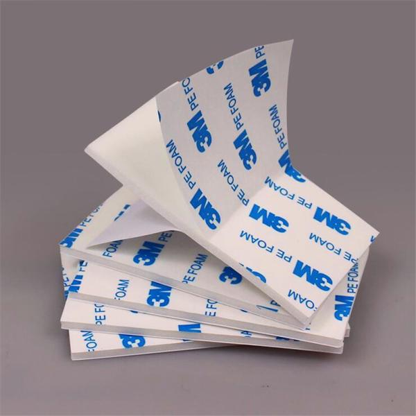 Quality Viscoelastic 0.8mm RP45 Die Cut Adhesive Tape With Conformable Foam Core , 3M VHB Double Sided Tape for sale