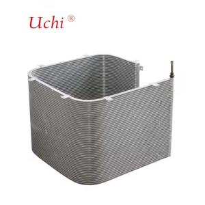 Buy cheap Energy Saving Serpentine Transverse Fin Microchannel Heat Exchanger Microchannel Condenser from wholesalers