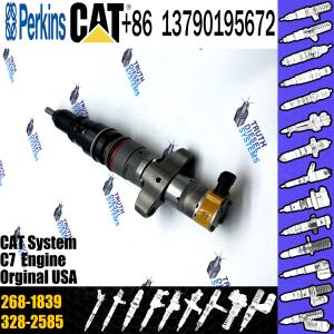 Buy cheap For CAT C7 Engine Fuel Injector 268-1839 for Caterpillar Excavator 325D 329D 525C 535C 120K Fuel Injector 2681839 from wholesalers