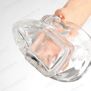 Buy cheap Collar Material Glass 750ML Crystal Head Wine Vodka Decanter for OEM/ODM Acceptable from wholesalers