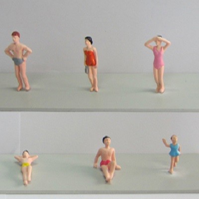 Quality 1:50 swim figure----color figures,painted figure,scale figures,model figures,ABS figures,plastic figure for sale