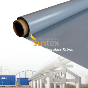 Buy cheap Temperature Resistant Silicone Coated Fiberglass Fabric with 400 g/sqm Weight and 0.3 mm Thickness from wholesalers