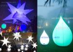 Buy cheap Customized Party Events Column Lights / Star Light Decoration Color - Changing from wholesalers