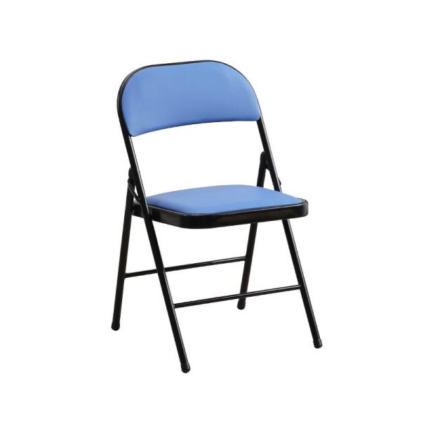 Quality Triple Braced Double Hinged Thick 1.0mm Metal Folding Chair for sale