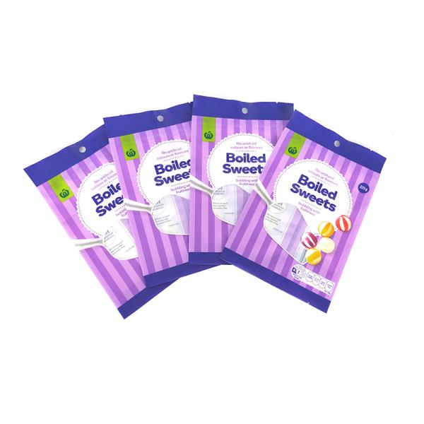Quality back Middle Sealed plastic food packaging candy cookies toy bag for sale