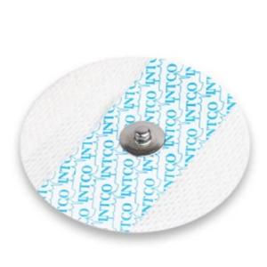 Buy cheap Disposable ECG Electrode Pads White Nonwoven Fabric Adhesive Button Electrode from wholesalers