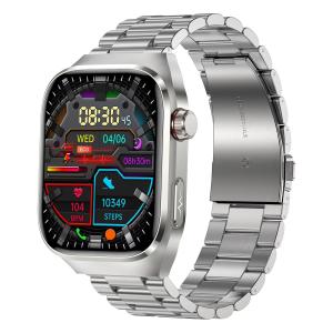 Buy cheap TK16 Health Care Smart Watch With 2.04inch Screen BT Call Blood Oxygen Temperature from wholesalers