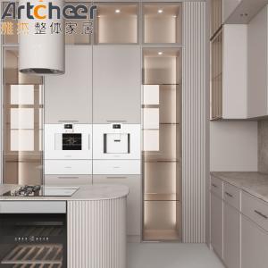 Buy cheap Vintage Modular Kitchen Cabinets With Solid Wood Material And Complete Set By Cucina from wholesalers
