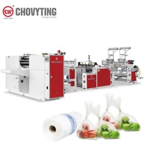 Buy cheap Black Biodegradable Garbage Bag Making Machine 100mtr/min Heavy Duty from wholesalers