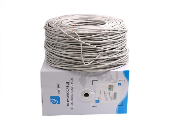 Buy cheap Ethernet Network Cat5e UTP Cable with Solid Conductors , Single jacket from wholesalers