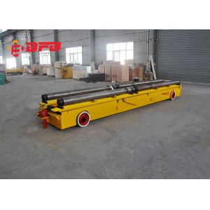 Self Propelled 20t Rails Coils Material Transfer Carts With U Frame