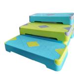 60mm Adjustable Aerobic Step Board 2 Levels Freestyle Aerobic Platform Green
