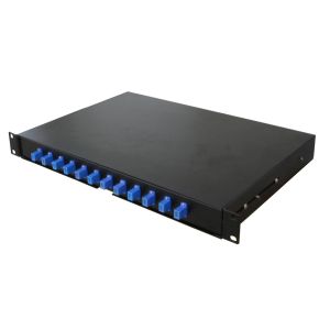 Stable Telecommunication Distribution Box , Splitter Distribution Box 430×300×1U