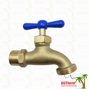 Buy cheap Brass Faucet Brass Bibcock Brass Tap Valve Water Tap Customized Material 1/2
