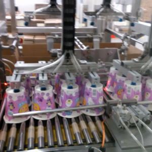 Easy Control Food Box Automatic Packing Machinery With Product Aligning