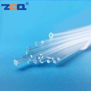 Buy cheap Custom Hexagonal Shaped Quartz Capillary Tube For Optical Fiber Sensor product