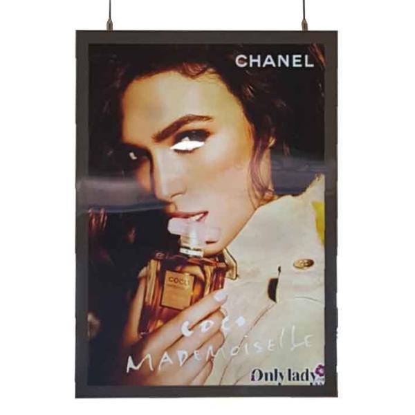 Quality Illuminated Double Sided Aluminum 30mm Magnetic LED Light Box for sale