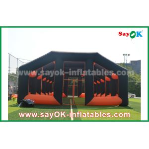 Inflatable House Tent 20m Orange And Black Oxford Cloth Inflatable Air Tent