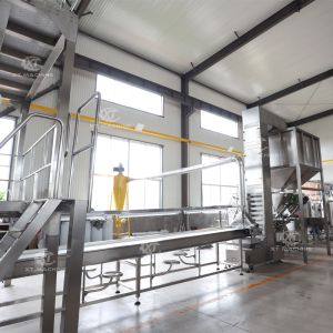 Buy cheap SUS304 Adjustable Speed Industrial Conveyor Belt 500kg/h from wholesalers