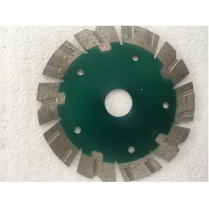 Buy cheap Green Circular 115mm Diamond Cutting Disc / Diamond Tip Cutting Blade from wholesalers