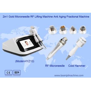 Buy cheap 2in1 Gold Microneedle RF Lifting Machine Anti Aging Fractional Machine from wholesalers